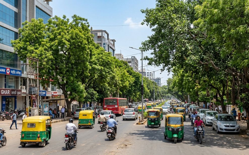 Manekbaug Cross Road Ahmedabad